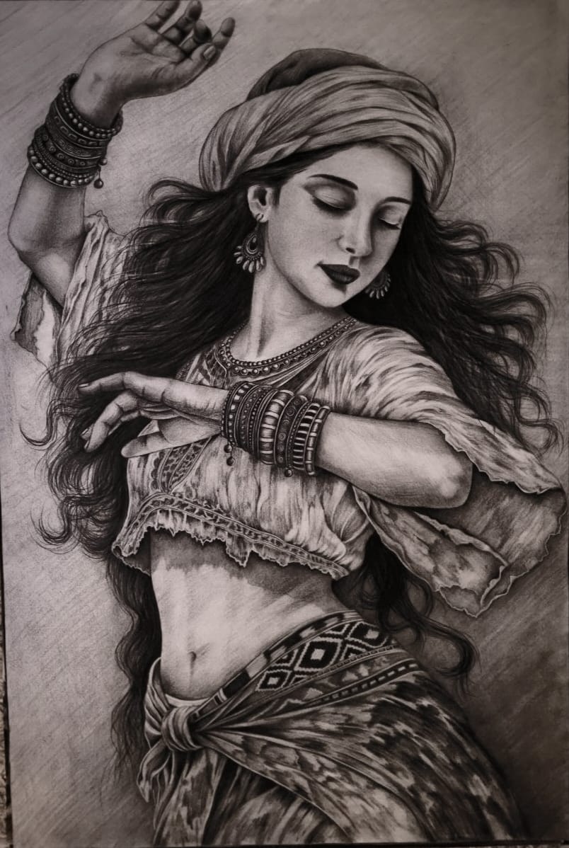 original charcoal painting for sale UK