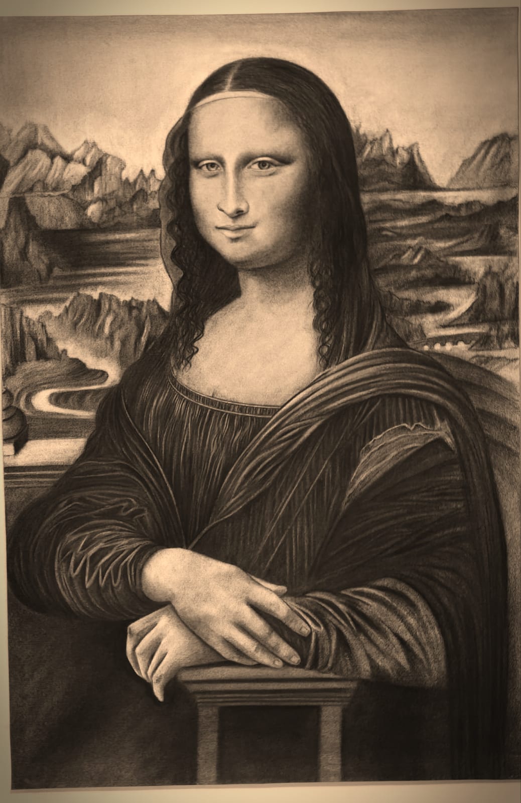 bespoke charcoal artwork hand-drawn commission